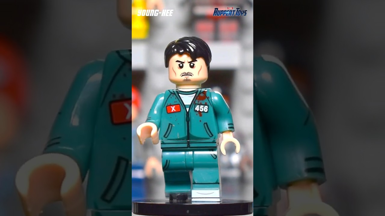NAJLEPSZY Gracz 456 Seong Gi Hun NIEOFICJALNY KOLEKCJONERZY MINIFIGURE Ostateczny wygląd, obowiąz...
