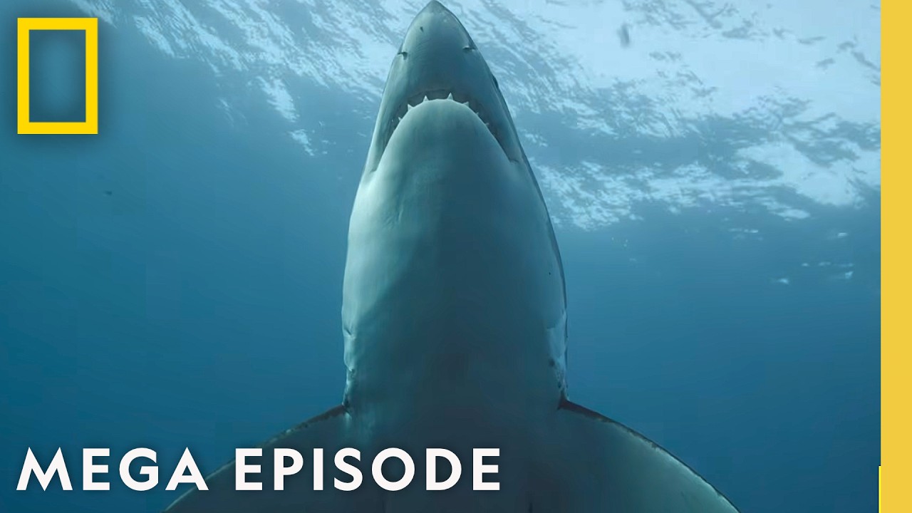 Mysterious Footage of Shark Behavior | Sharkfest MEGA Episode | National Geographic