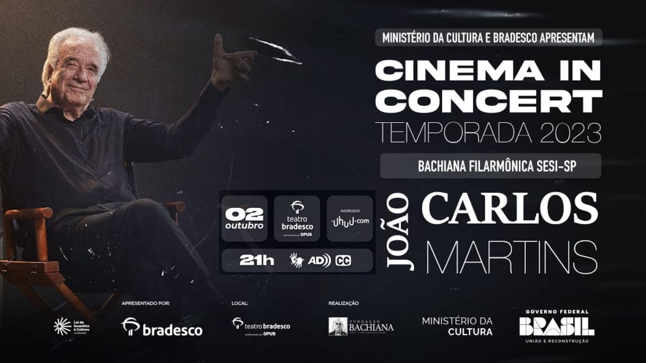 02.10.2023 Teatro Bradesco - Orquestra Bachiana com regência do Maestro João Carlos Martins