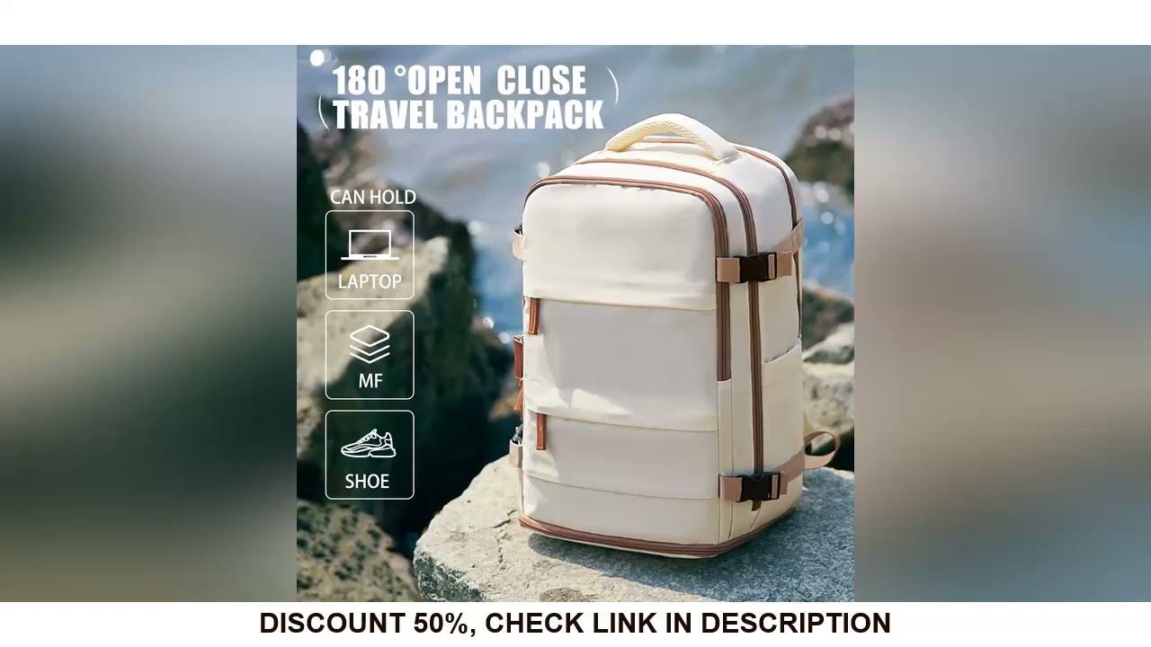Mochila de viagem para mulheres e homens, bagagem de m&atilde;o 40x20x25 para ryanair cabine bolsa de viage