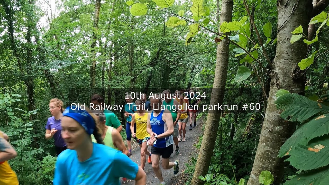 Old Railway Trail, Llangollen parkrun, #60 - August 10th 2024 (fast)