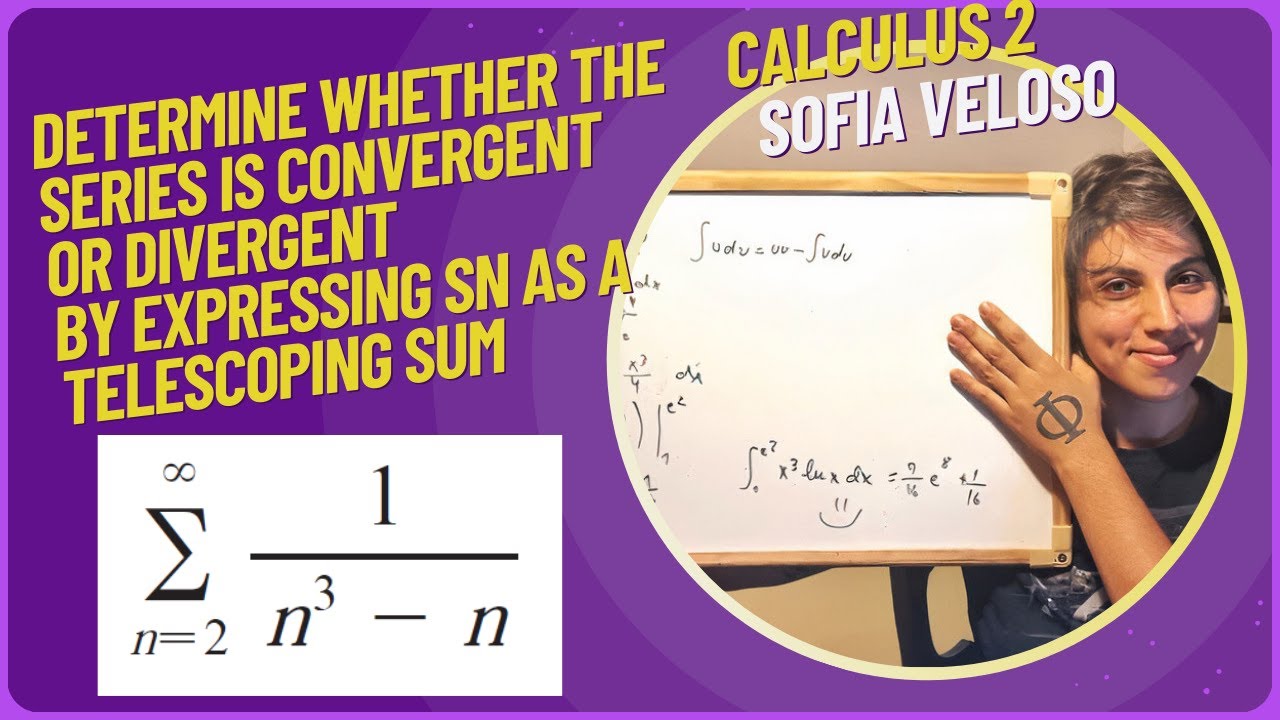 11.2.48 ∑1/(n^3-n) Determine whether the series is convergent by expressing sn as a telescoping sum