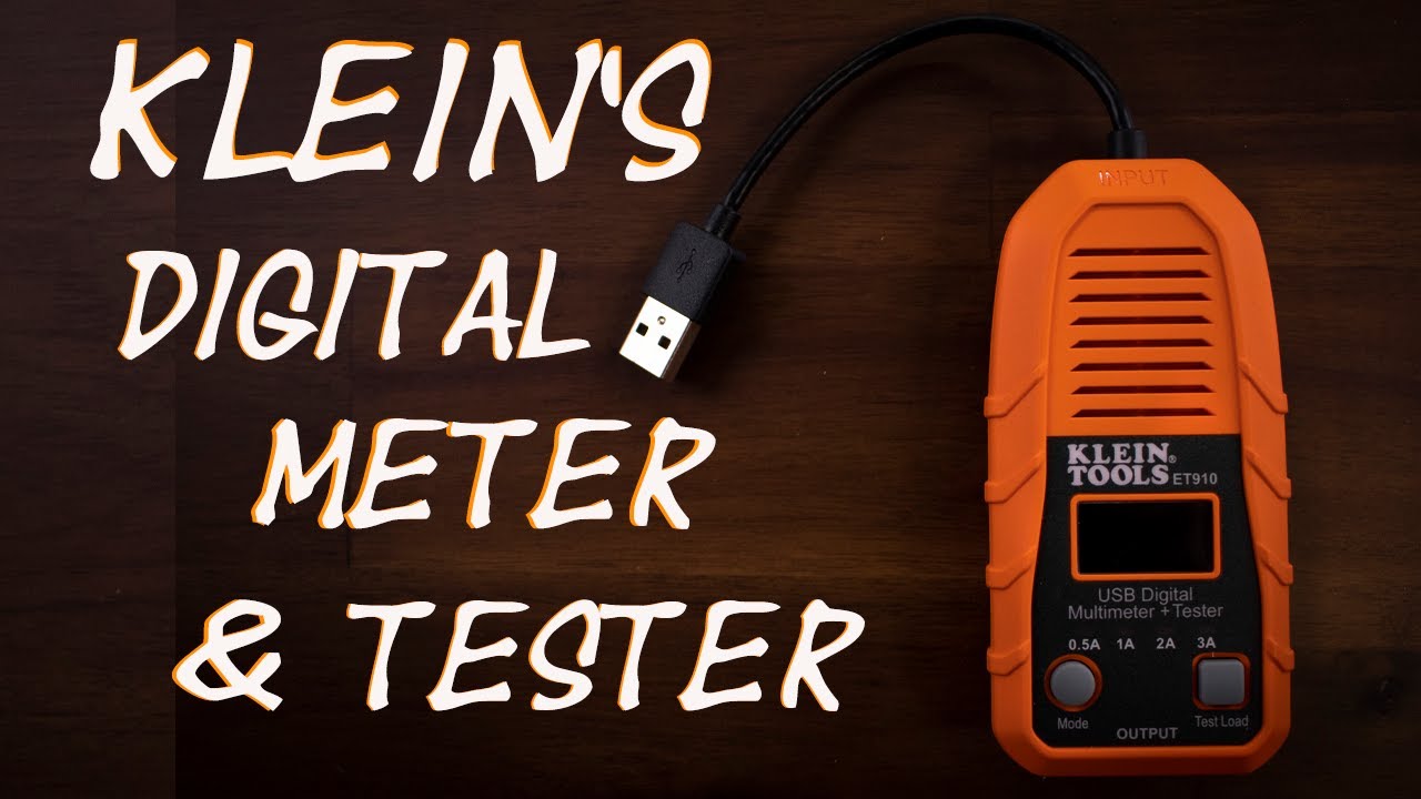 Klein Tool USB Digital Tester ET910