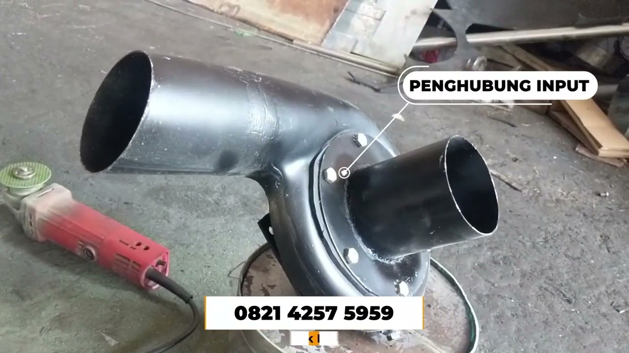 Pompa keong 3 inch stainlis