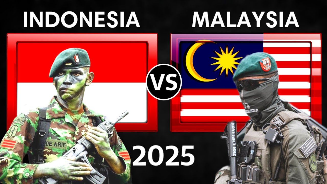Indonesia vs Malaysia Military Power 2025