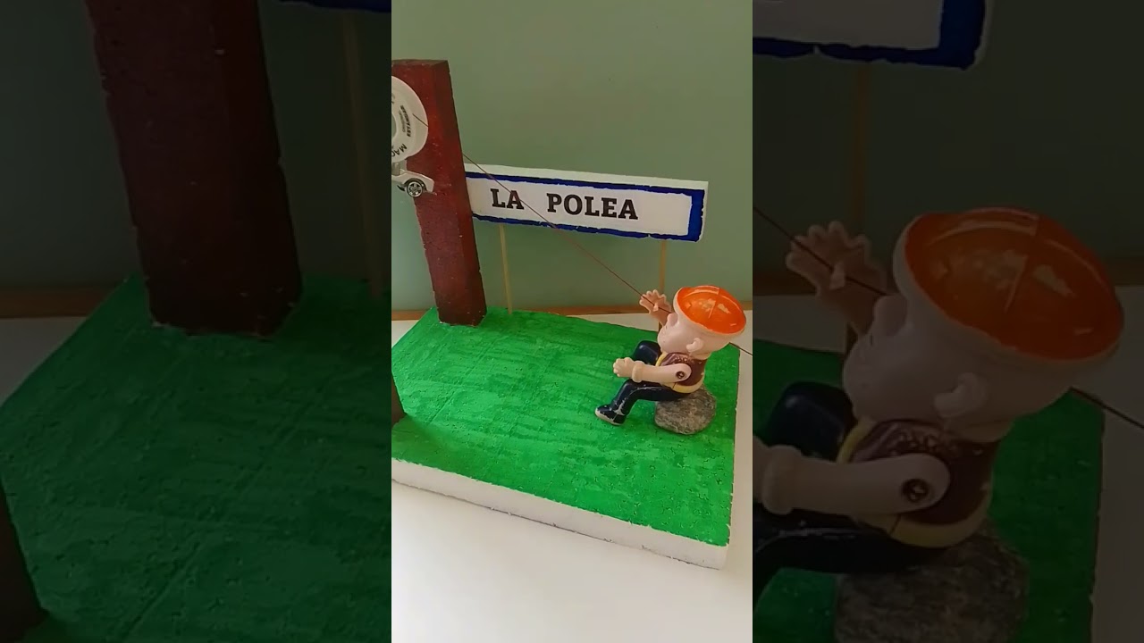 Maqueta de una M&aacute;quina simple ( La Polea )
