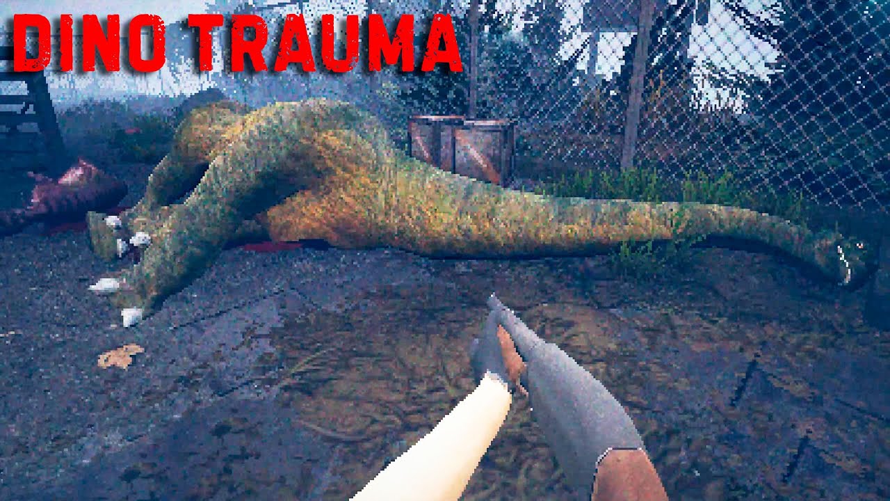 Бешенный Трайк и Брахиозавр - DINO TRAUMA Прохождение #3