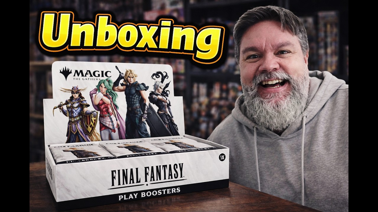 PERDI O JUÍZO!!! ABRI UMA BOX DE FINAL FANTASY