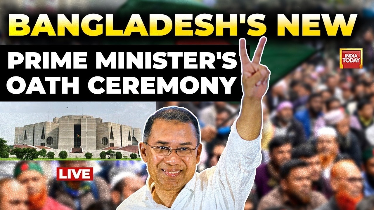 Tarique Rahman Oath Live | Bangladesh Elections Live Updates | Bangladesh New PM Sworn In