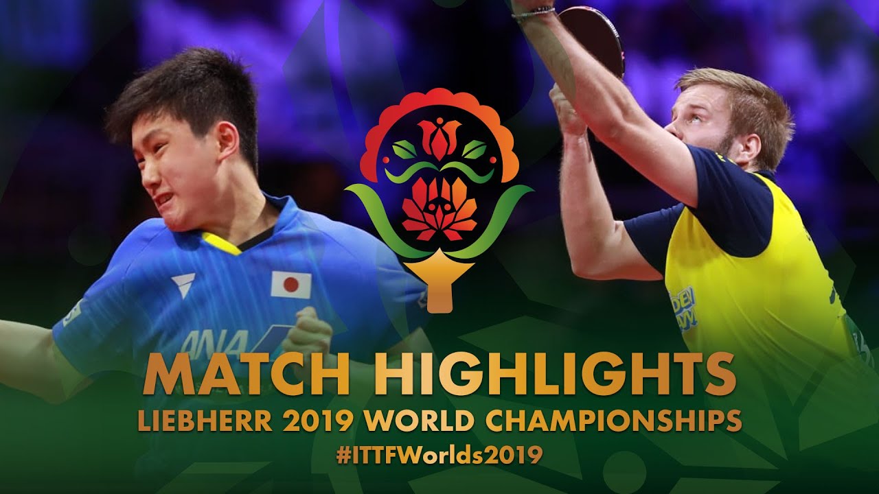 Tomokazu Harimoto vs Jon Persson | 2019 World Championships Highlights (R64)
