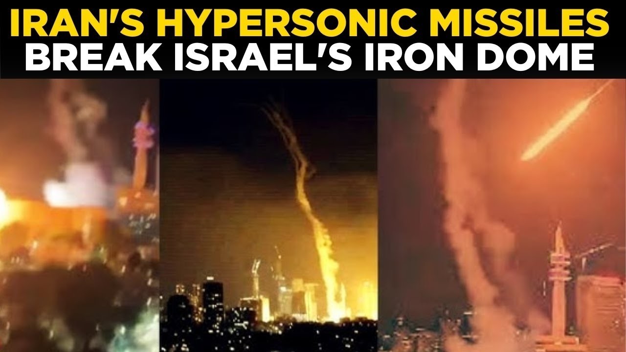 Iran Attacks Israel LIVE | Iran&rsquo;s Hypersonic Missiles Break Israel&rsquo;s Iron Dome | Tel Aviv | Tehran