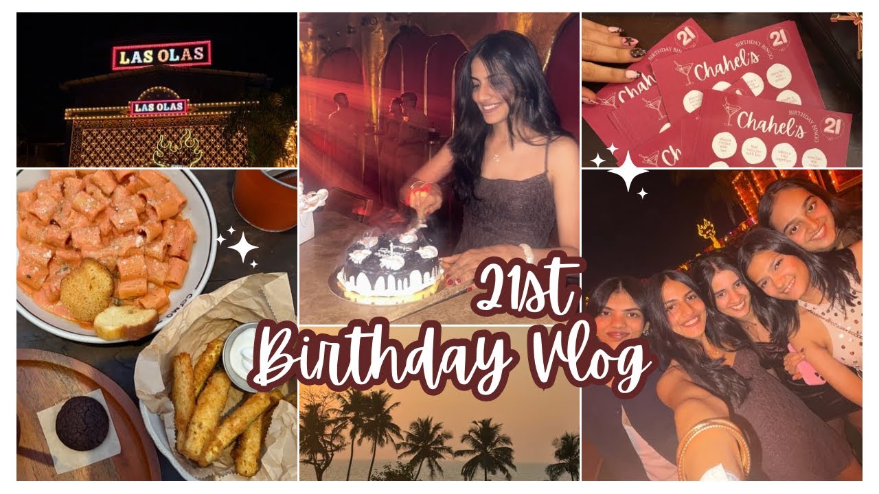 21st Birthday in Goa 🏖️ | Beach, Party & Chaos