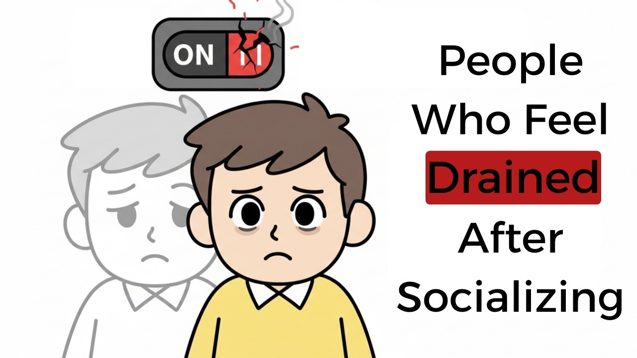 Why You Feel Drained After Being Around People (Psychology Explained)