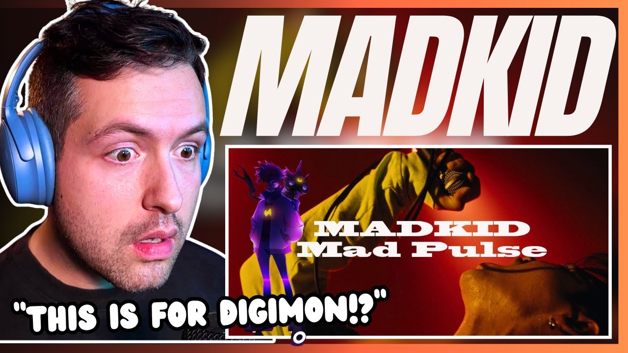 Реакция фаната J-rock на MADKID / Mad Pulse [Музыкальное видео] (ТВ-аниме「DIGIMON BEATBREAK」Вступ...