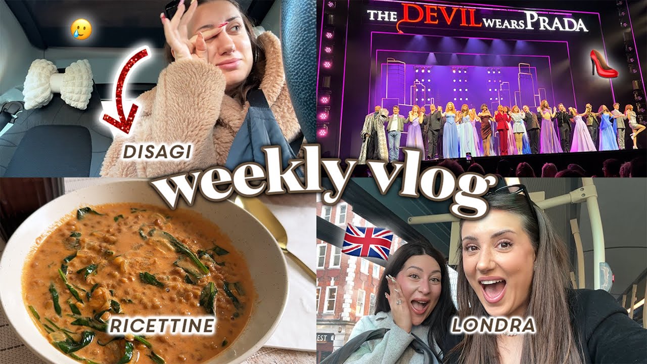 (un&rsquo;altra) SETTIMANA CON ME 🥰 tra disagi, regali & shopping a LONDRA ✈️🇬🇧 Weekly Vlog