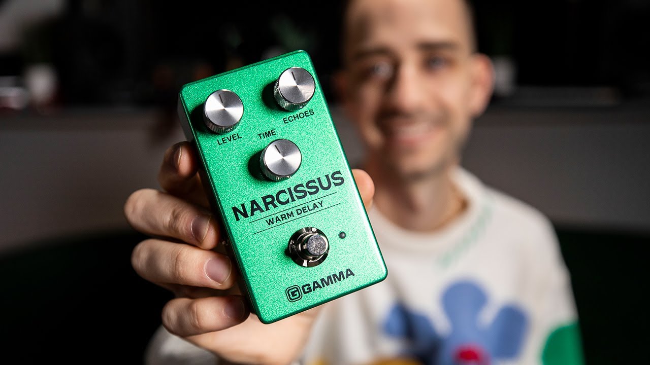 Педаль эффектов GAMMA Narcissus Warm Delay | Демонстрация и особенности с Николасом Вейноглу