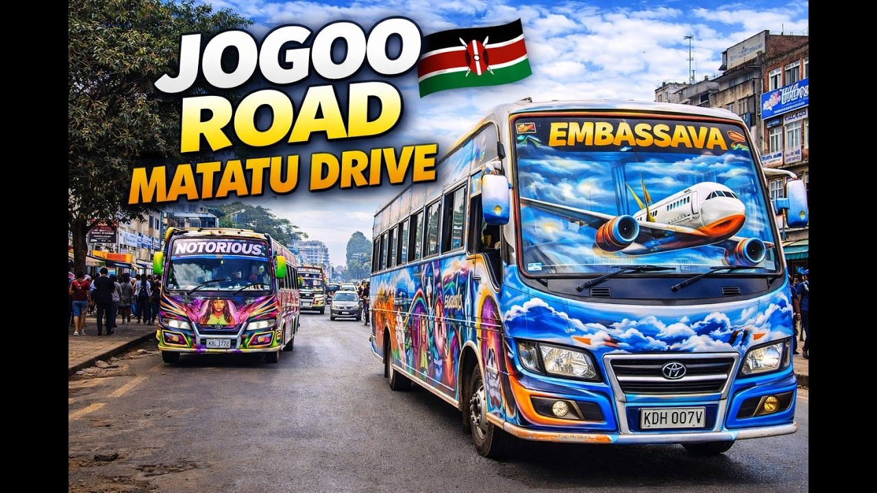 EP46.JOGOO ROAD NAIROBI 2026🇰🇪|MATATU DRIVE FROM AN EYE OF A COMMUTER|DANCEHALL MUSIC PLAYING.