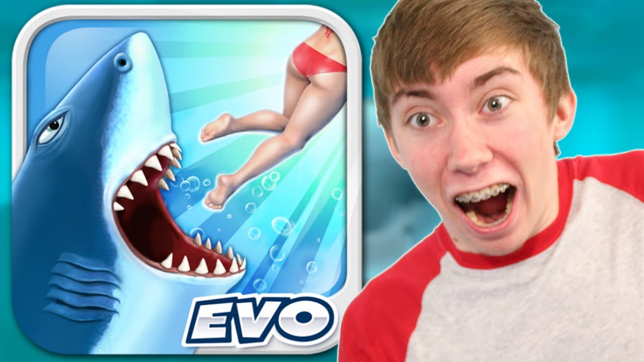 HUNGRY SHARK EVOLUTION (iPhone Gameplay Video)