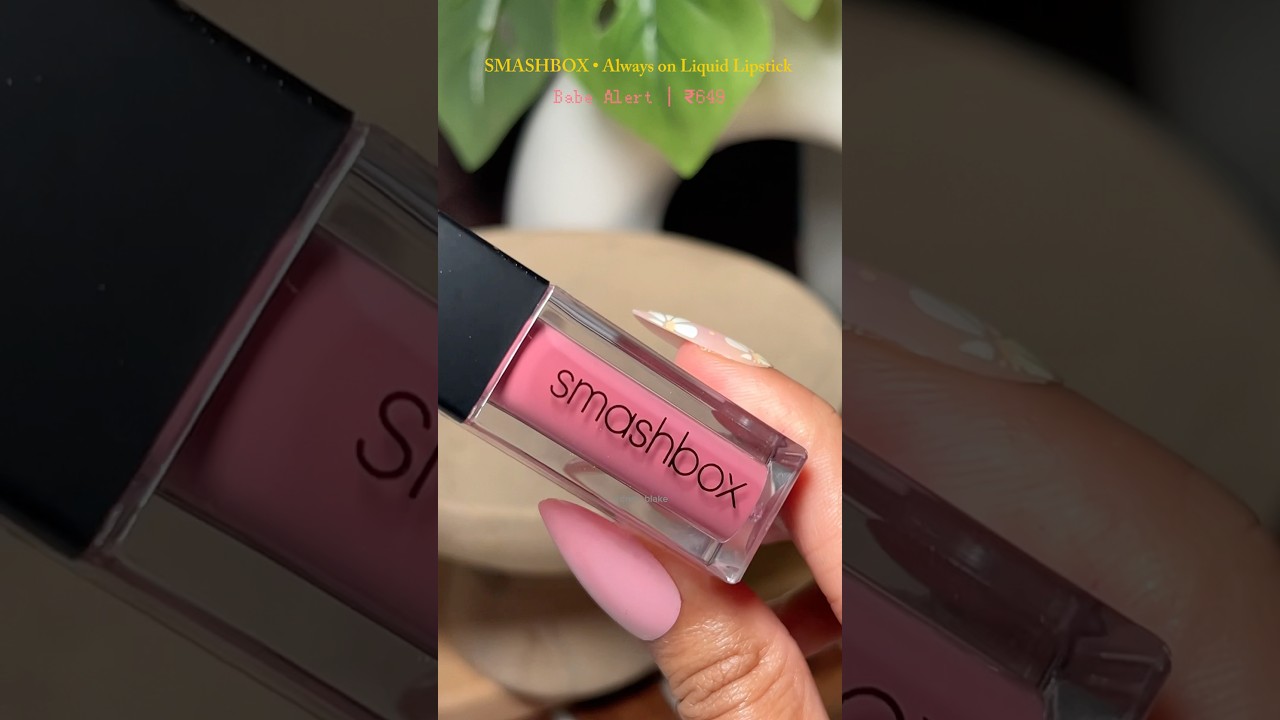 SMASHBOX - Always on Liquid Lipstick | Babe Alert swatches