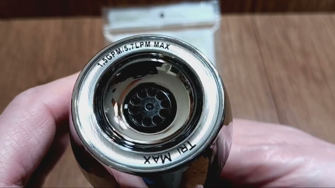 Amazon Niagara Conservation Tri Max 0 5 1 5 GPM Showerhead Unboxing Review