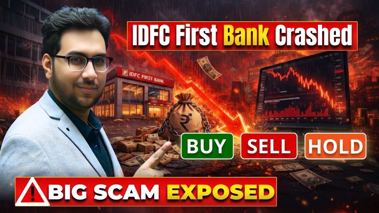 IDFC First Bank Fraud Truth Out! ₹590 Cr Case Explained |Stock Crash &ndash; Buy or Stay Away? |AG Analyst