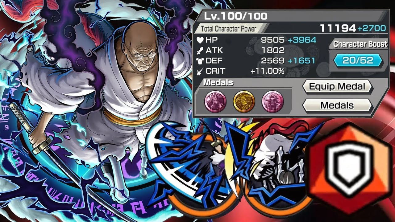 Геймплей NUSJURO | One Piece Bounty Rush | OPBR