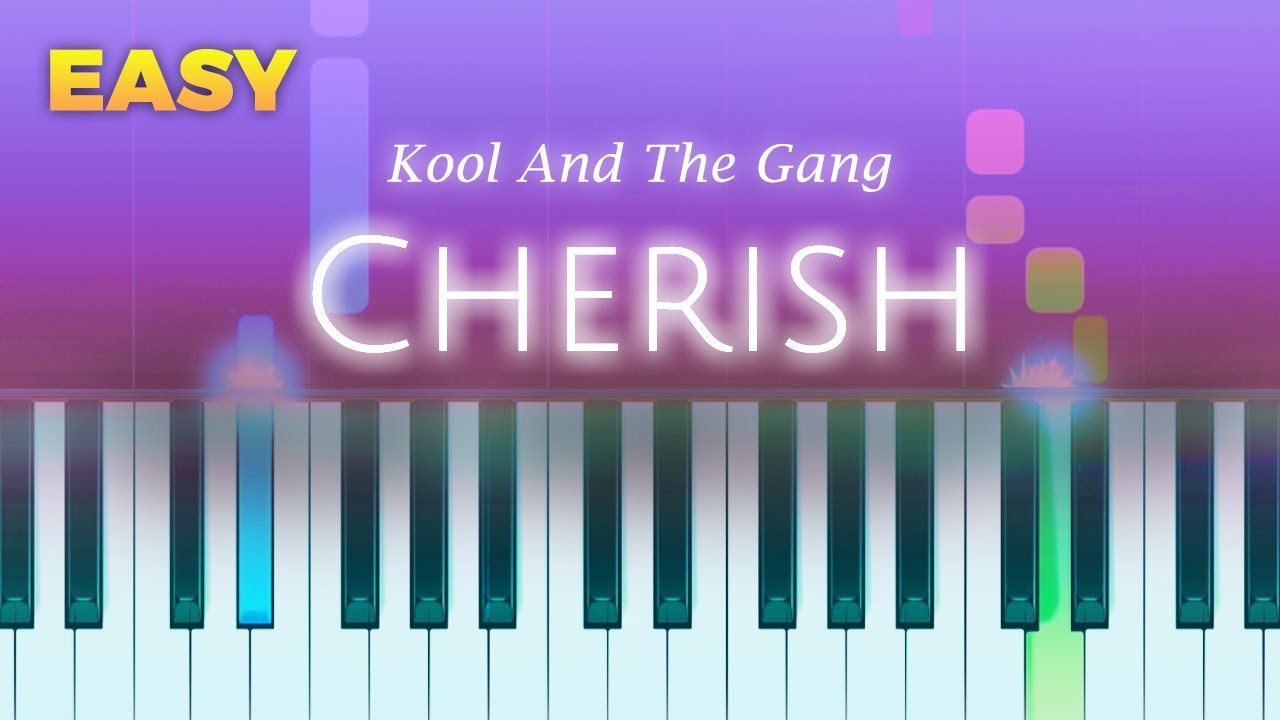 Kool And The Gang - Cherish - EASY Piano TUTORIAL by Piano Fun Play