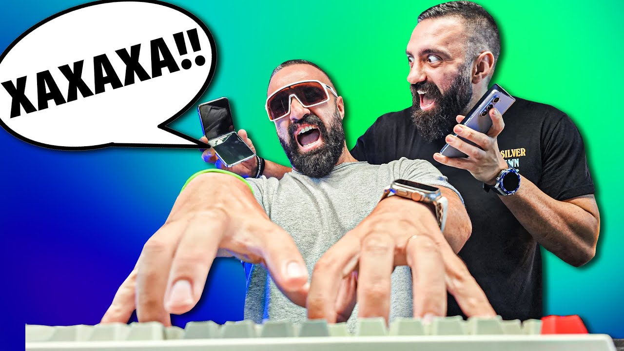 Ανάγκασα τον ΑΛΕΚΟ να κάνει τον VIEWER! | Samsung Galaxy Z Flip5 & Fold5