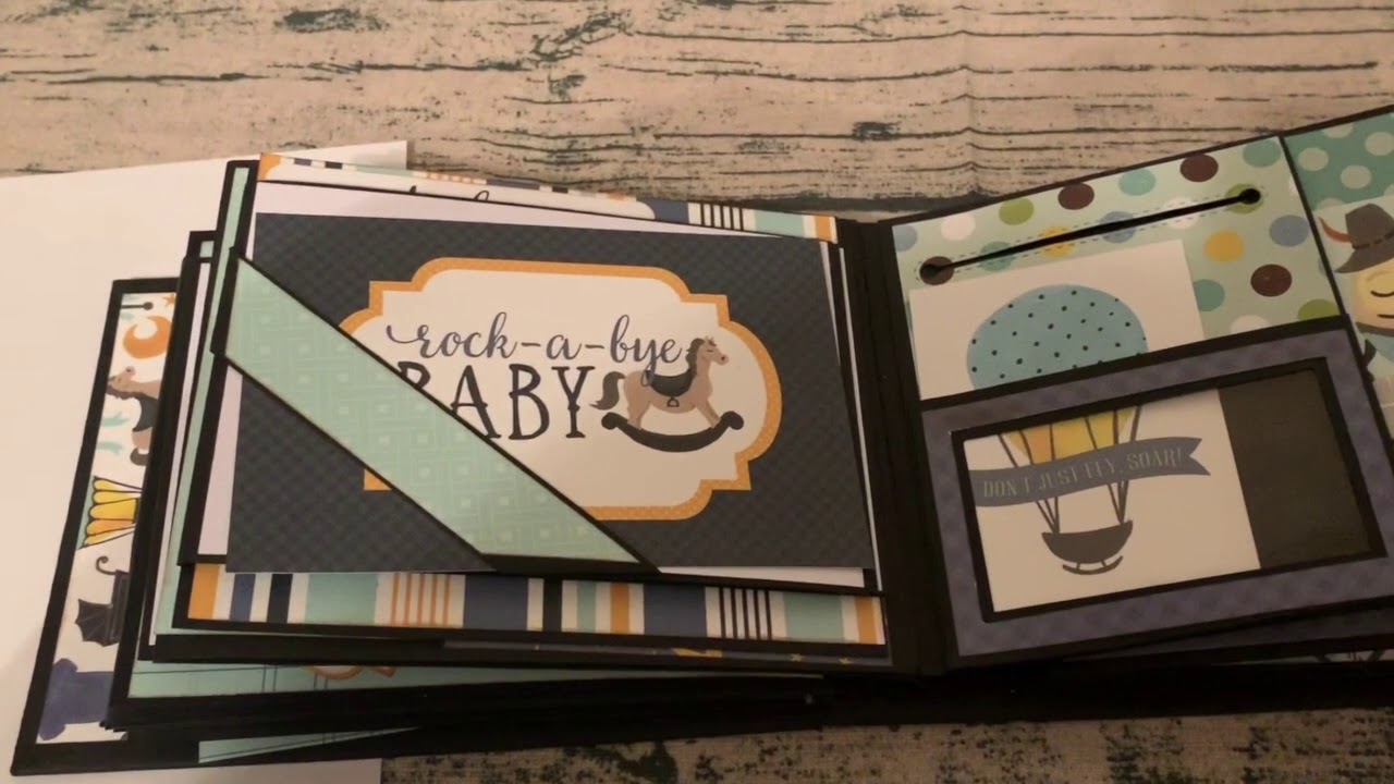 Carta Bella Baby Boy Album/Paper Phenomenon Picture Perfect Volume 4