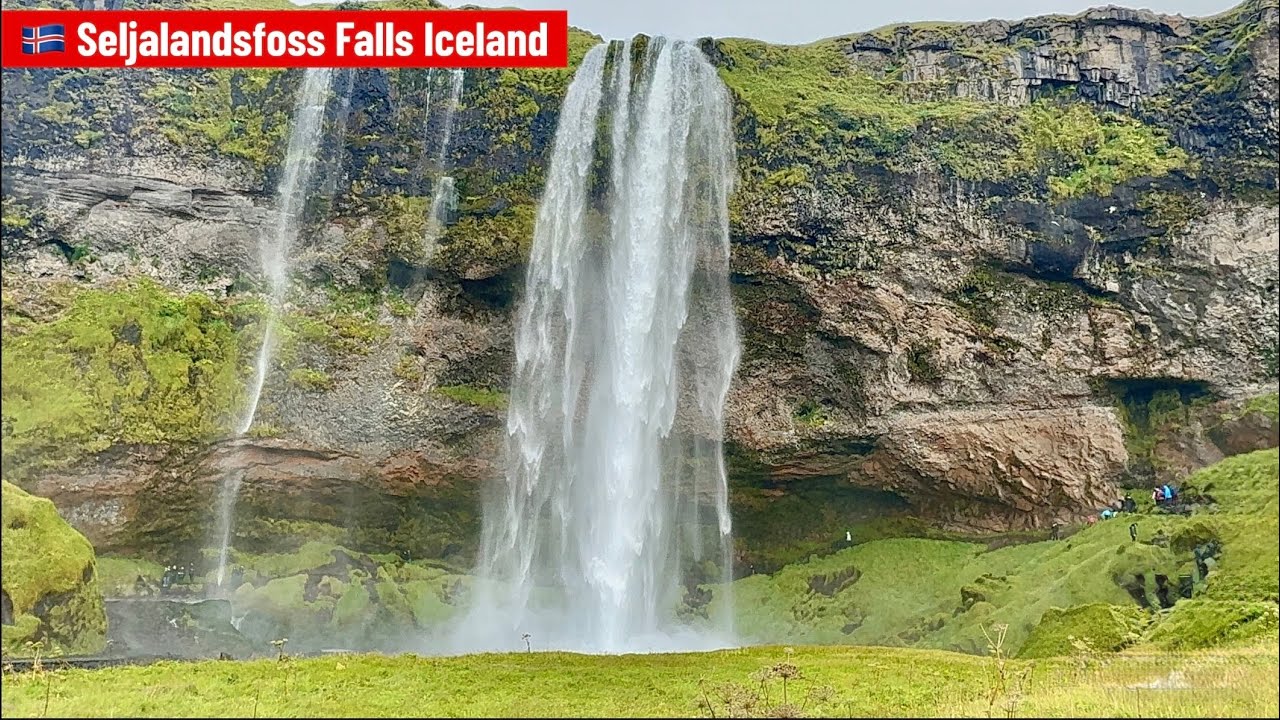🇮🇸 Walk Tour: Seljalandsfoss Falls Iceland