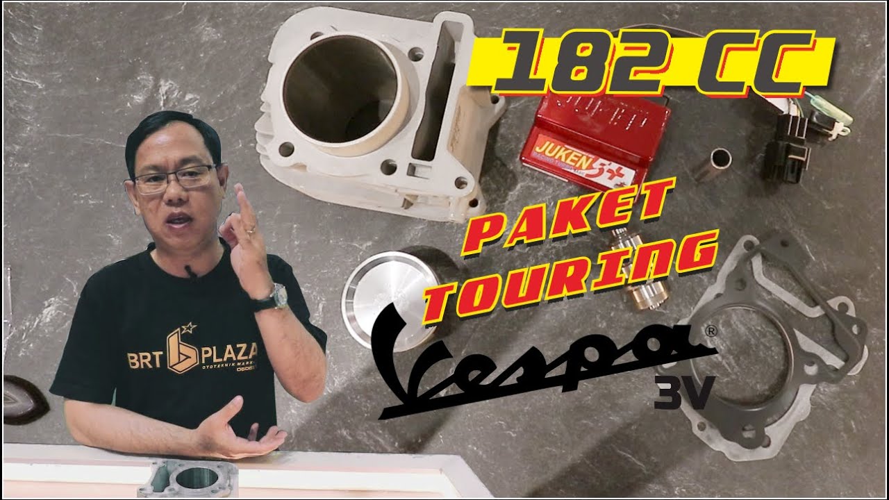 PAKET TOURING VESPA 182 CC