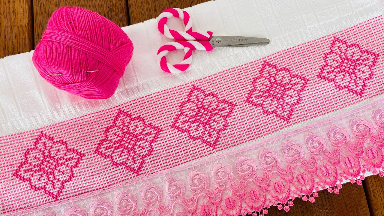 #289 Ponto Oitinho - Arabesco floral
