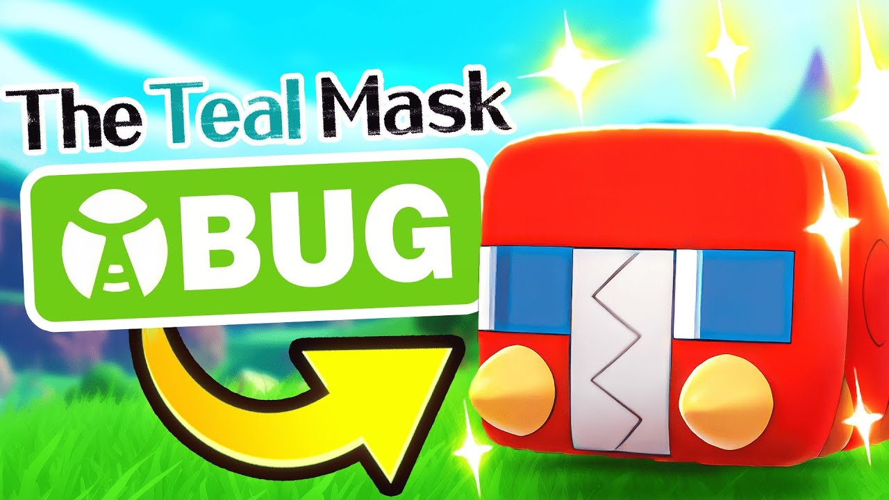 100% Shiny BUG Pokemon Locations in Teal Mask DLC