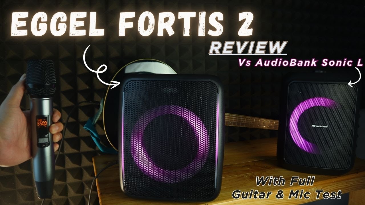 Party Speaker Input KOMPLIT 1 jutaan | EGGEL Fortis 2 Karaoke Speaker REVIEW | Vs AUDIOBANK Sonic L