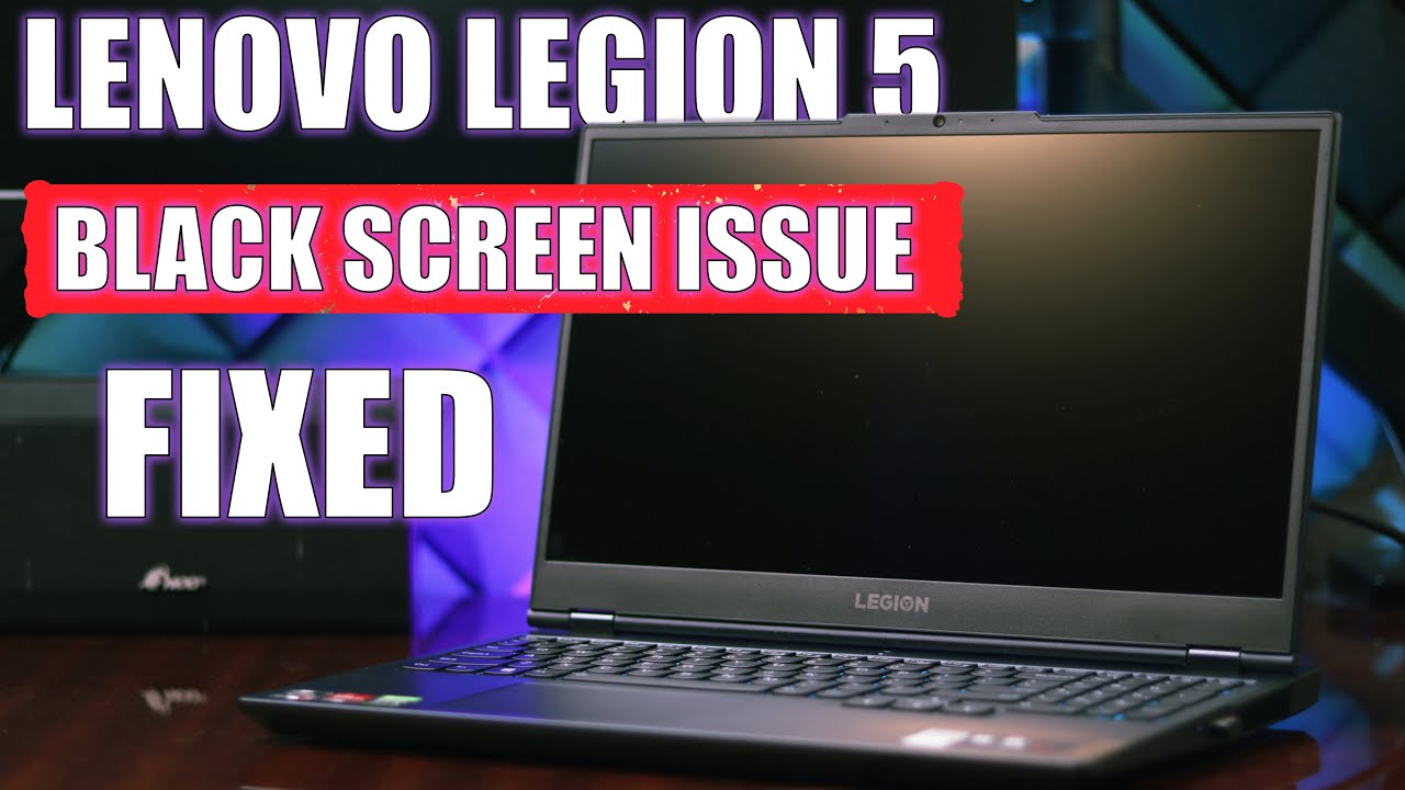 Проблема с черным экраном LENOVO LEGION 5 устранена 15ach6h