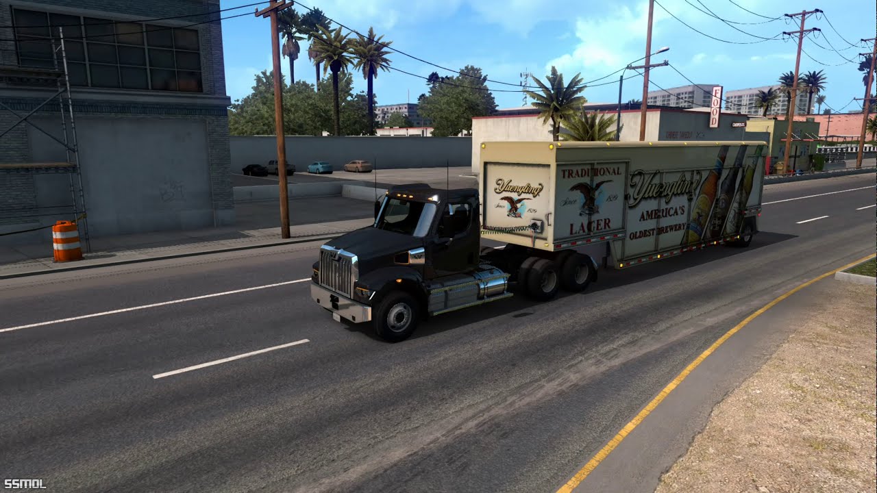 American Truck Simulator mods trailer