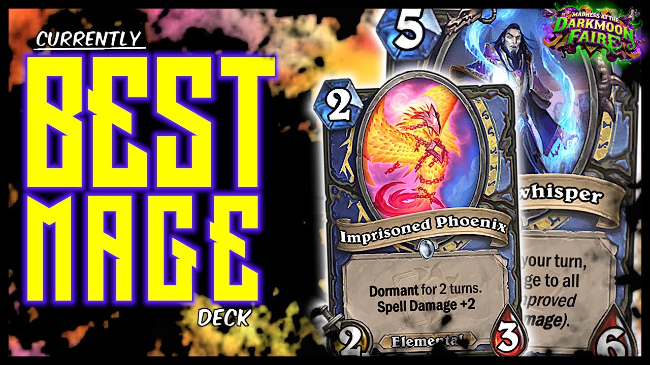 Hearthstone | BEST MAGE Deck right now?! | Small Spell Mage | Burn Mage | Darkmoon Races