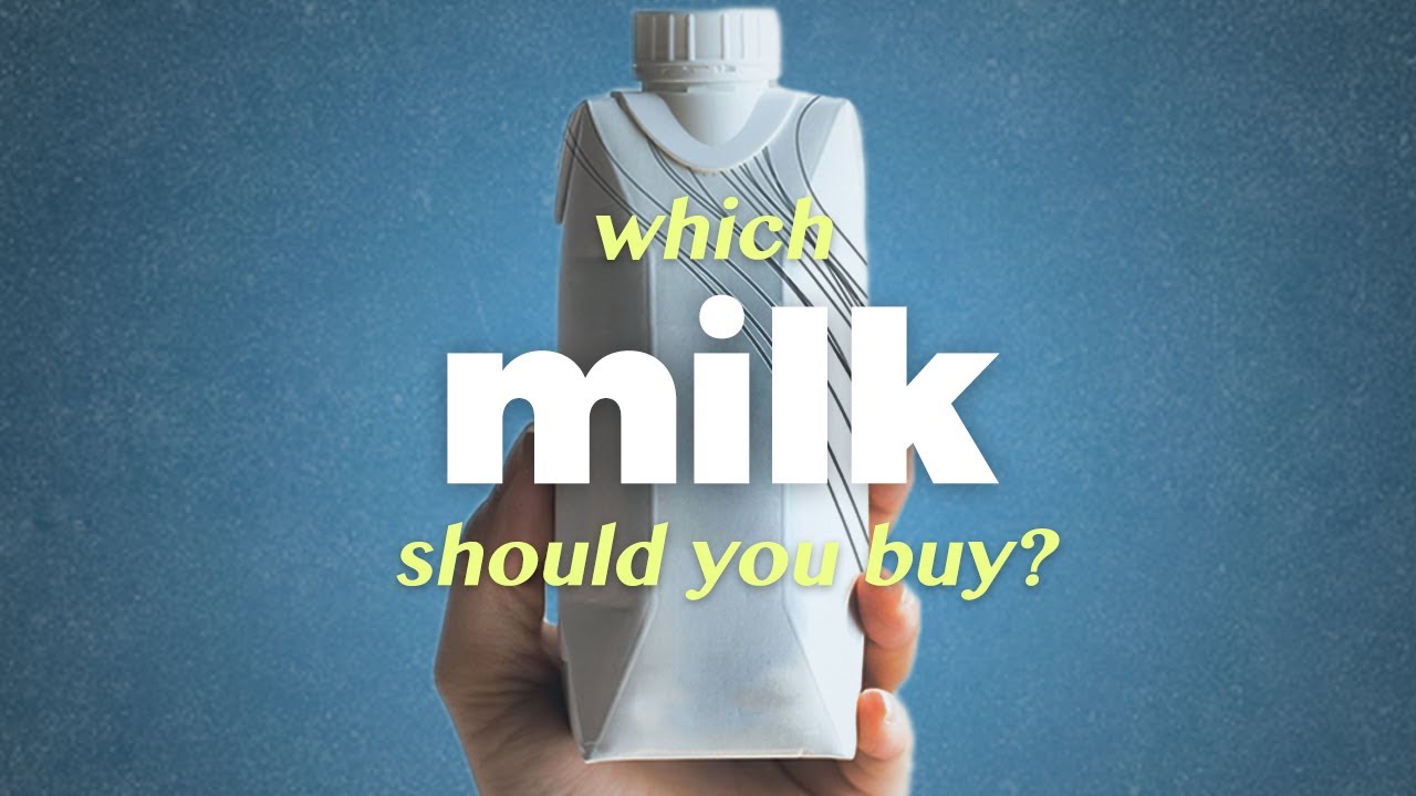 Which milk should you buy? (Almond, Rice or Oat?)