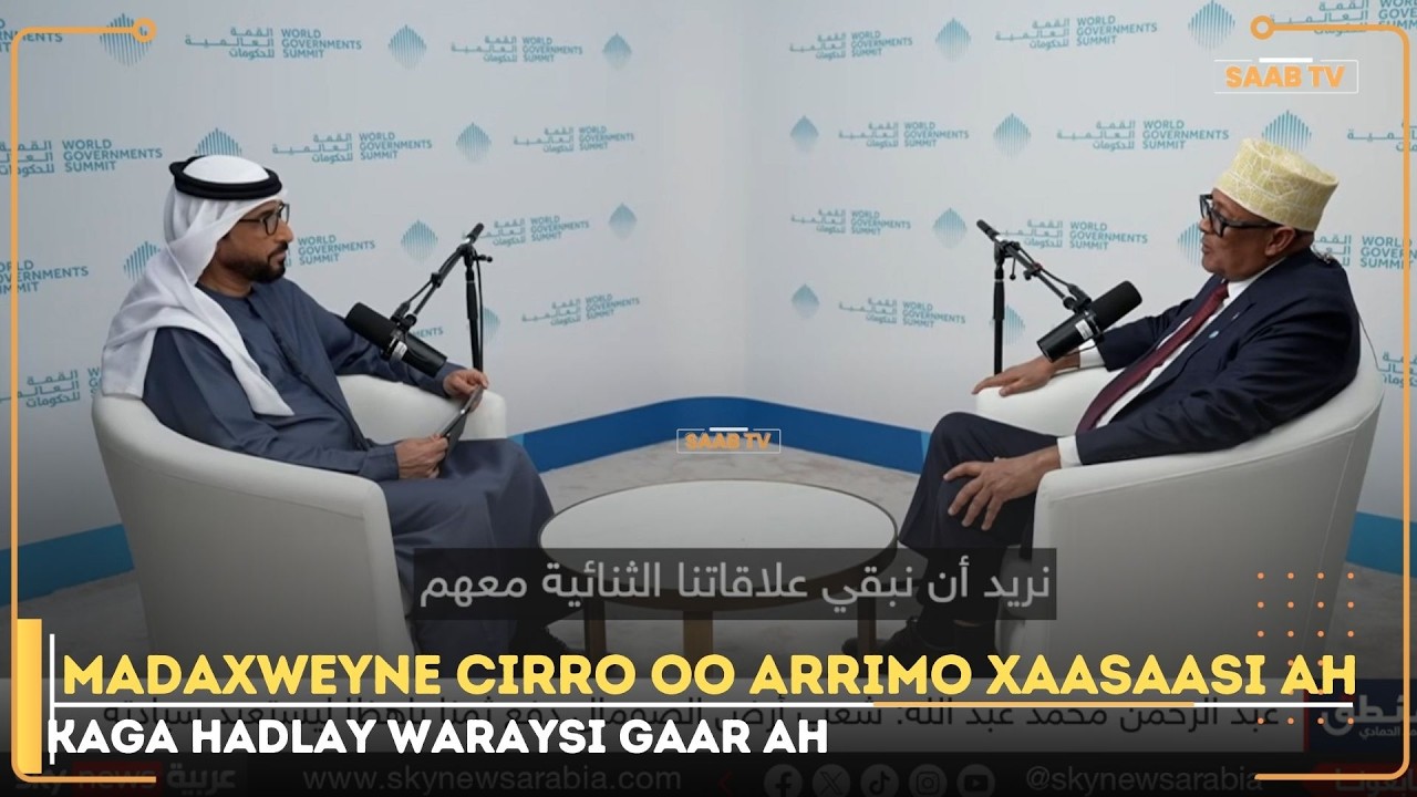 Madaxweyne Cirro oo arrimo xaasaasi ah kaga hadlay waraysi gaar ah