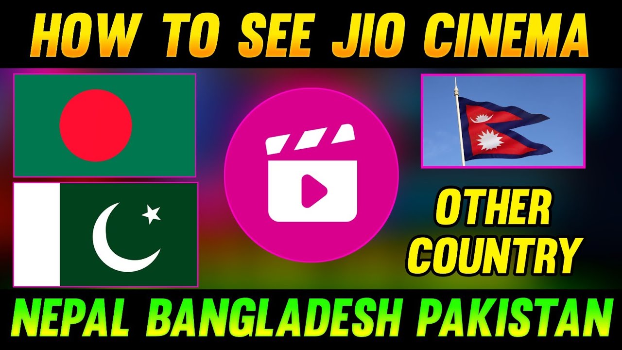 How To See Jio Cinema Nepal Bangladesh Pakistan Other Country | Jio Cinema Nepal Bangladesh Pakistan