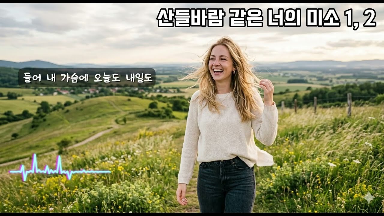 산들바람같은너의미소1,2  KPOP