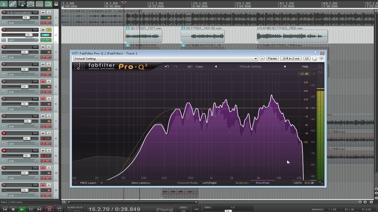 Как пользоваться плагином FabFilter Pro-Q 2 Детально.