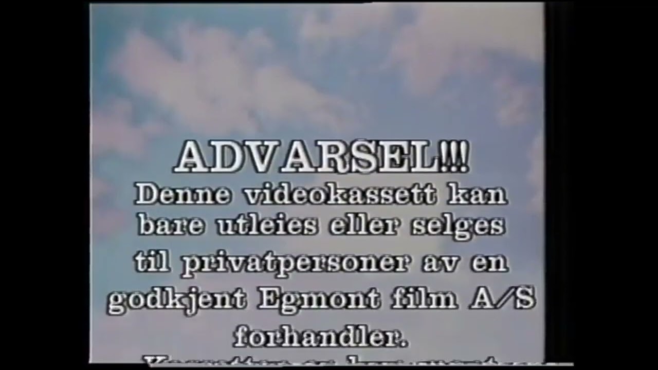 Crema Video/Warning Screen/Barnas Favoritter (1986)