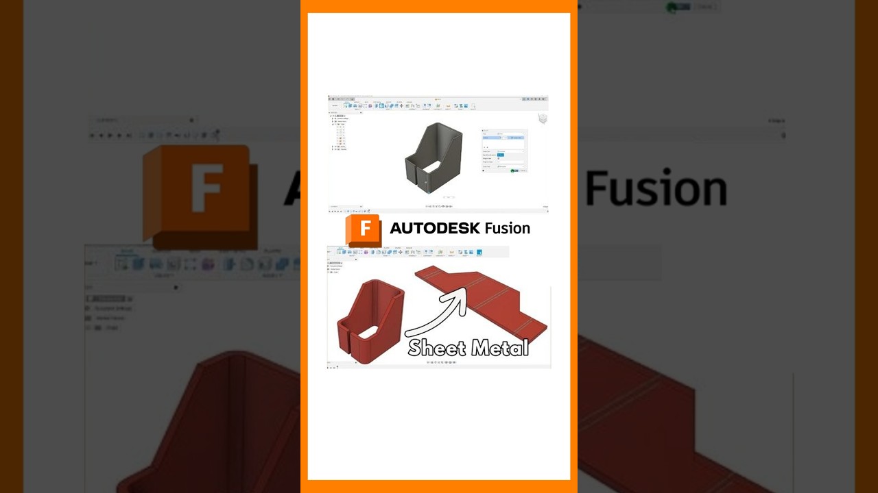 How to Turn Solids into Sheet Metal in Fusion 360