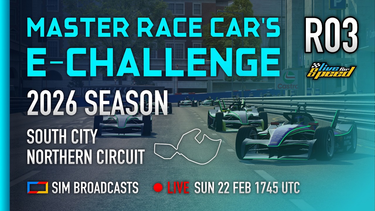 MRc E-Challenge 2026 - Round 3 | Live for Speed