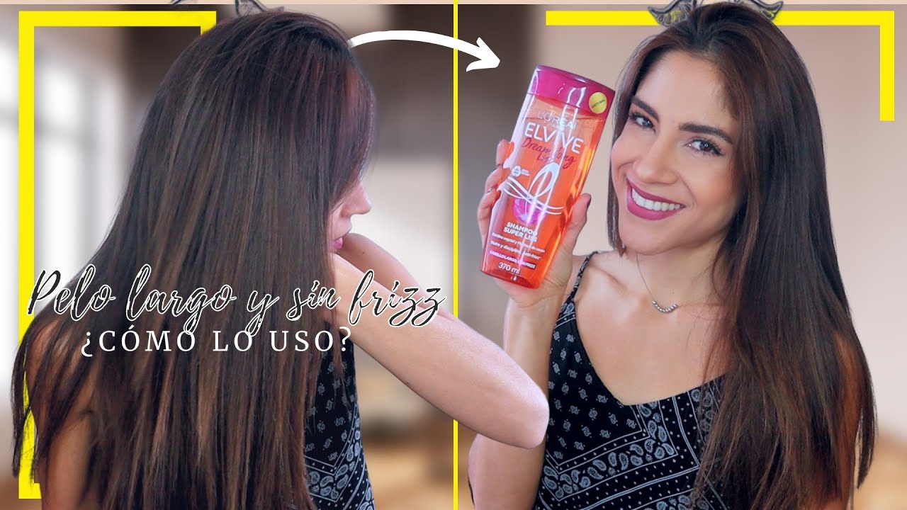 Shampo ANTIFRIZZ ELVIVE SIN SAL para Liso IMPECABLE 🙅‍♀️ – Elvive Dream Long Liss Reseña