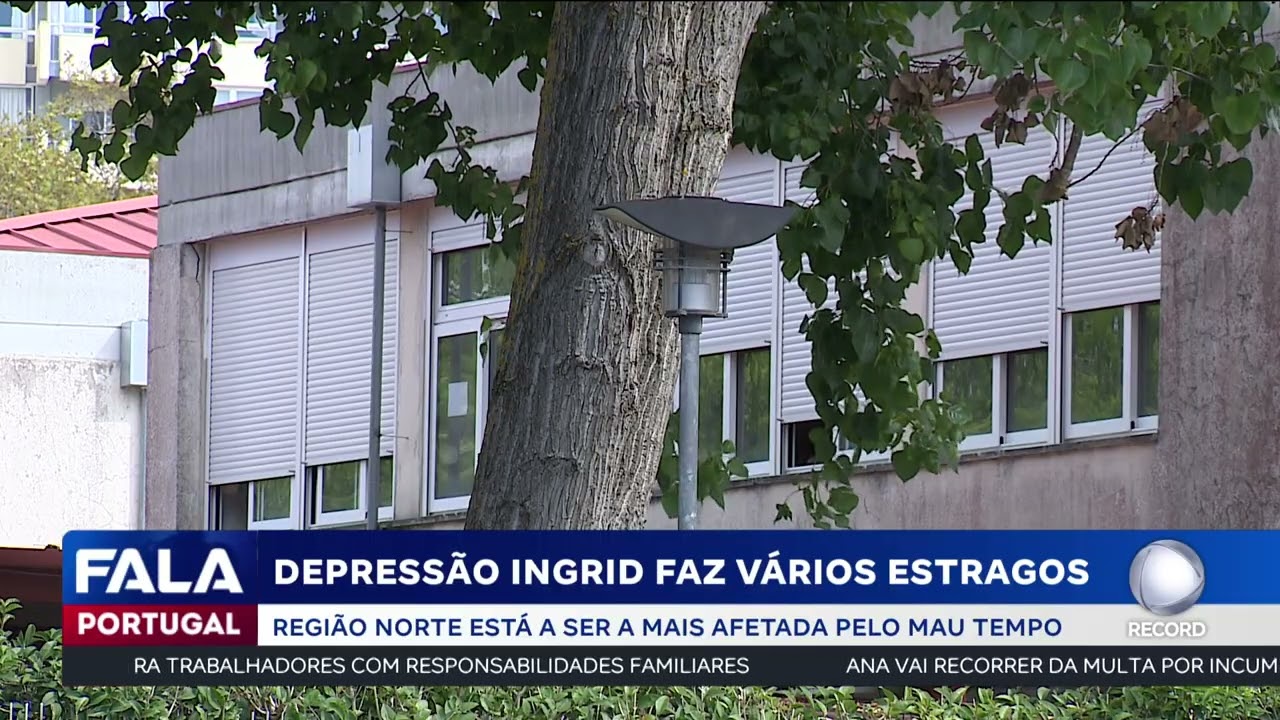 Depressão Ingrid faz vários estragos pelo país