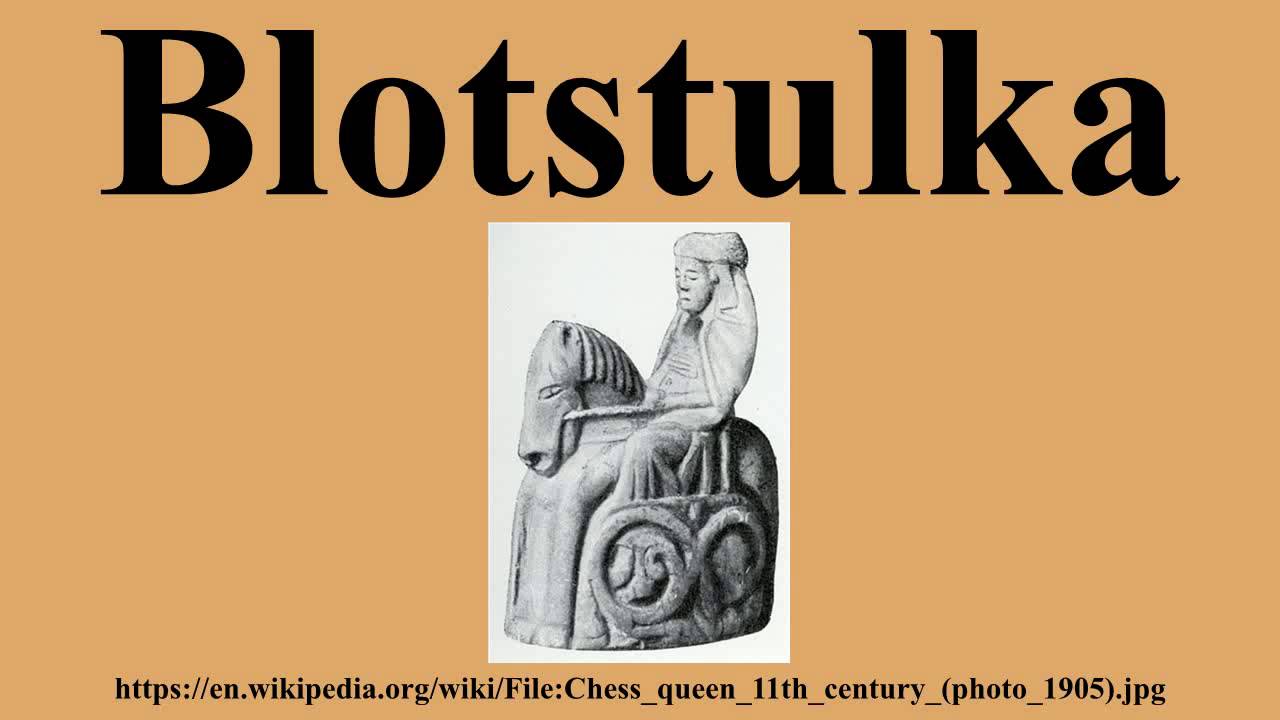 Blotstulka