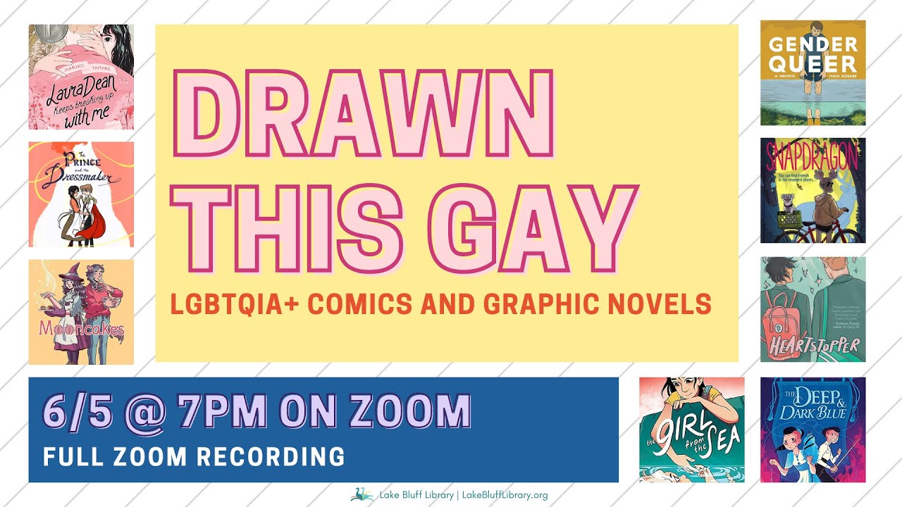 Drawn This Gay: LGBTQIA+ Comics and Graphic Novels