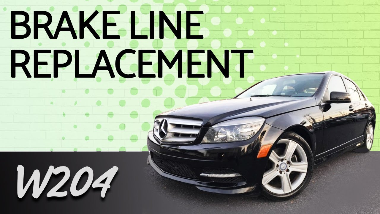 Замена тормозной магистрали Mercedes-Benz W204 C-Class